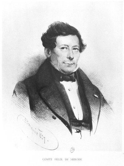 Count Felix de Merode (1791-1857) 1837 by Charles Baugniet